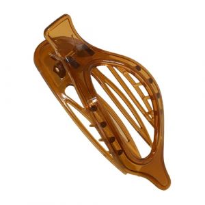 &Eacute;pingle &agrave; cheveux en bec de canard pour cheveux longs - Pince &agrave; cheveux d&eacute;corative en bec de canard - Accessoire de t&ecirc;te en queue de cheval - Pince &agrave; cheveux longue ou courte translucide - Grande (featurecub, neuf)