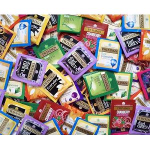 Twinings Lot de 15 sachets de thé individuels avec étiquette classique et aromatisée (AB.GROCERIES, neuf)