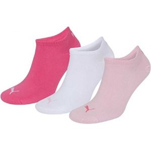 Puma invisble - Chaussettes de sport - Mixte adulte - Lot de 3 Multicolore (Rosso/Bianco/Rosa) 35/38 (sneakerprofi, neuf)