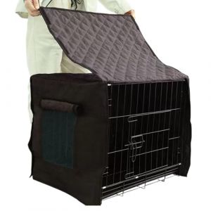 Housse de Chenil | Protection Isol&eacute;e R&eacute;sistante Anti-Vent Antigel - Cages &Agrave; Chiens Housses De Niche - pour Hiver, Animaux, Chiot, Oiseau, Int&eacute;rieur, Ext&eacute;rieur, Camping Et (fumindz, neuf)