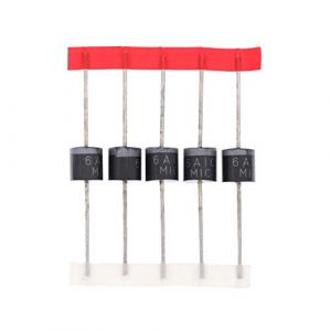 HUABAN 20 pièces 6A10 Diode de redressement 6A 1000V R-6 Axial 6 Amp 1000 Volt (ERIC ELECTRONICS TECHNOLOGY LIMITED, neuf)