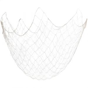 com-four&reg; 1x dekoratives Fischernetz - nat&uuml;rlich gef&auml;rbtes Netz ALS Wanddekoration und Fotohalter - Angelwerkzeug - dekoratives Netz, Falle (1 pi&egrave;ce - Filet 1x2 m&egrave;tres) (COM-FOUR  Vertriebs GmbH, neuf)