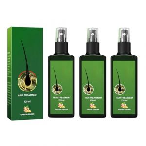 Serum Pousse Cheveux, sprays de croissance des cheveux,Sérum de Croissance Capillaire au Gingembre,Pousse Chéveux très Rapide,Favorise la Póusse des Chéveux (3) (jinyan-fr, neuf)