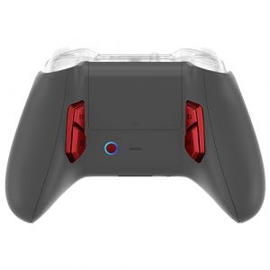 eXtremeRate Palettes K1 K2 K3 K4 Boutons Arièrre pour Victor S/X Remap Kit, Palettes Boutons Arièrre de Remplacement pour Xbox Series X/S pour Xbox One S/X Manette, Rouge Écarlate (Easequote-Store, neuf)
