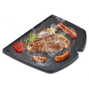 6560 - Pièces de rechange pour barbecue Weber Q300 Q3000 Q3200 Q3400 Series - 45,2 x 31,5 cm - Accessoire de plaque de cuisson 57060001 586002 426001 56010049 - Pour barbecue à gaz Weber 6506 Grille (Vnierxful, neuf)