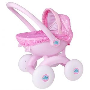 HTI Dream Creations Poussette 4 en 1 My First Landau 4 Modes Interchangeables Poussette de poupée, nacelle, siège de Voyage | Poussette et Landau pour Enfants garçons et Filles à partir de 18 Mois (Wowow Toys, neuf)