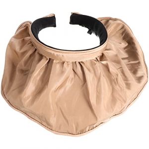 WRITWAA Chapeau De Soleil Pliable Pour Femme Protection Anti-uv Visi&egrave;re &agrave; Clip Bord Large Pour Plage Chapeau &Eacute;t&eacute; Compact Et Pratique (Saieli, neuf)