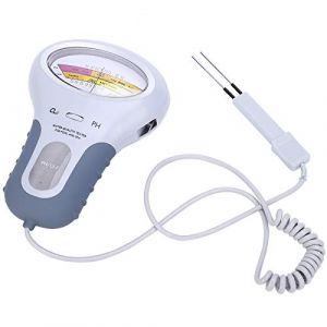 Testeur Numérique de Chlore et de PH, Testeur de pureté de L'eau pour Piscine Spa Analyseur de qualité de L'eau avec Sonde Analyse de la qualité de L'eau (Letaer, neuf)