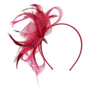 Bandon rétro - décor de petit chapeau, bandeau de coiffure | Pièce de costume classique avec une ajustement sécurisé pour un habillage quotidien, des événements en plein air, des pique-niques sociaux, (ruices, neuf)