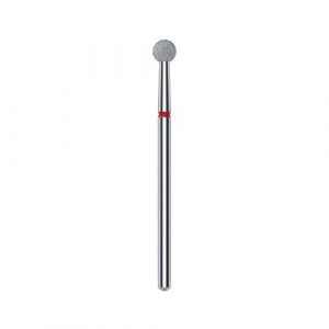 STALEKS PRO Expert Fraise diamant pour ongles Manucure P&eacute;dicure Remover et Polissage des cuticules Forme de boule 4 mm (grain fin) (Id&oacute;nea Europea, neuf)