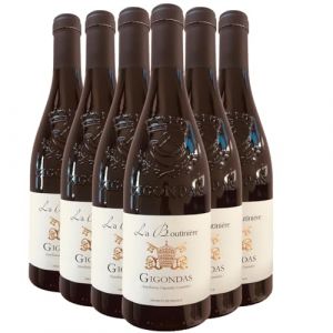 Gigondas - Rouge 2022 - Domaine La Boutini&egrave;re - Vin Rouge de la Vall&eacute;e du Rh&ocirc;ne (6x75cl) HVE (e-boissons, neuf)