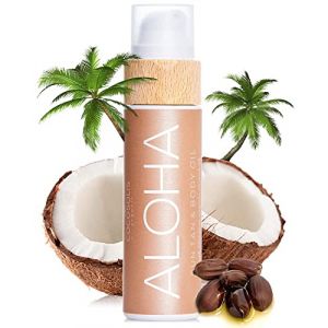 COCOSOLIS ALOHA Acc&eacute;l&eacute;rateur de Bronzage | Huile Bio &agrave; la Noix de Coco pour un Bronzage Naturel | Huile Intense Chocolat | Six Huiles Naturelles (COCOSOLIS, neuf)