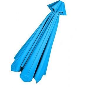 ILiemao Toile de Rechange pour Parasol 200/230/250/270/300/350 cm À 6/8 Baleines Polyester Auvent de Remplacement pour Parasol de Cour Jardin Plage(P6,11.5ft 350 cm 8 Ribs) (sanroy, neuf)