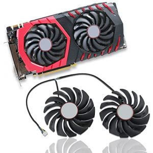DOTODO Ventilateur de refroidissement 95 mm PLD10010S12HH DC12 V 0,40 A pour MIS RX470 570 480 580 GTX1080Ti 1080 1070 1060 (SZDQEU, neuf)