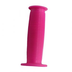 rockible Poignée de Guidon de vélo, Manchon de poignées de vélo, Remplacement Durable, poignées de vélo pour vélos de Route de Montagne, vélos pour Enfants, Rose (motokitio, neuf)