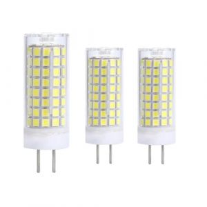 Ampoule LED GY6.35 À Intensité Variable, 3 Pièces, AC220V 110V 6w 9w 10w, Petite Mini Lumière De Maïs En Céramique 102 S, Remplace L'ampoule Halogène 100w,Blanc 220V,10W -102 LED 3 Pièces (shmmsto, neuf)