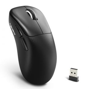 HXSJ T700 Souris de Jeu Ultra-l&eacute;g&egrave;re Sans Fil, Ergonomique pour Droitier, Wireless BT/2,4 G/USB Filaire Gamer Mice, Capteur Optique 10000ppp, Batterie 500 mAh, Pilote Web, PC/Mac/PS/Win - Noire (Lexon Elec, neuf)