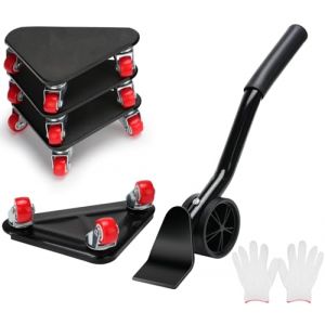Drado roulettes pour Meubles Charge Lourde, Lot de 5 roulettes de Transport pour Meubles Charge de 600Kg, Roues Pivotantes à 360 Degrés, Pas de Dégâts sur Les Sols en Bois (Hardware boutique, neuf)