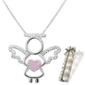 Collier Ange Gardien, Cadeau Bapteme Fille, Pour Confirmation, Cadeau Premiere Communion Fille, BaptêMe Avec BoîTe Cadeau, BaptêMe, Confirmation, Communion, Cadeau Pour Fille Et GarçOn (tulan4820208, neuf)