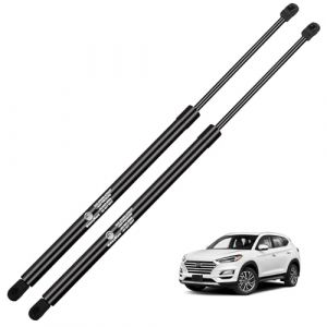 WateryWave 2X Verin de Coffre Voiture pour Hyundai Tucson TL 2015-2020 Verin Hydraulique de Coffre Noir Verin a Gaz V&eacute;rin Hayon Remplacer #81770-D7000, 81771-D3000 (xingxinxinxi, neuf)