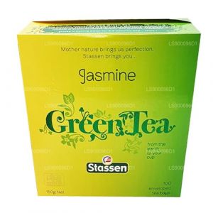 Stassen Pure Jasmine Green Tea, 100 Tea Bags (Super Save India, neuf)
