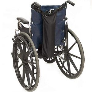 Support de réservoir d'oxygène pour fauteuil roulant - Sac à dos pour fauteuil roulant - Sac de transport pour déambulateur - Compatible avec bouteille D et E (Sezabel, neuf)