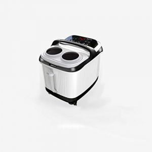 MOBYGKFY Bain de pieds bain de pieds baril lavabo chaud massage &eacute;lectrique chauffage automatique sur la jambe baril de sant&eacute; &agrave; domicile (PPOYREGHS, neuf)