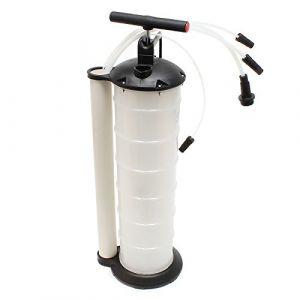 WilTec Pompe d’Aspiration d’Huile et de liquides - capacité 7 l - 240 x 210 x 650 mm/avec Tuyaux Ø 4,5 mm, Ø 5,8 mm, Ø 6,7 mm - pour Vidange Moteur (Wiltec Wildanger Technik GmbH, neuf)
