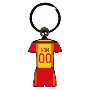 Porte Cl&eacute; Football Lens 2023 2024 Maillot Domicile Personnalisable avec Nom et Num&eacute;ro (MA COQUE SPORT, neuf)