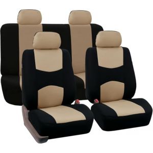 JXTTJ Ensembles de Housses de Siège Voiture pour Fiat Panda 3 Series (Type 169) 2003-2006 2007 2008 2009 2010 2011 2012, Auto Sieges Housse de Protection Avant Arrière Confortables Couvre Sieges (Uinctd, neuf)
