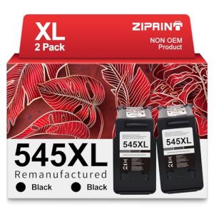 ZIPRINT 545XL Cartouches d'encre compatibles avec Canon PG-545 XL pour imprimante Canon PIXMA MX495 MG2450 MG2550 MG2950 IP2850 MG3050 MG3051 TS3150 (2-Pack Noires) (FURTHER IMAGE TECH LIMITED, neuf)