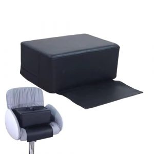 Rehausseur Chaise Enfant Coiffeur, Coussin Pouf Rehausseur Pour Fauteuil De Coiffure, PU Cuir Si&egrave;ge &Eacute;pais, Coussin Confortable Pour Gar&ccedil;ons Et Filles, Facile &Agrave; Nettoyer (Patifirst, neuf)