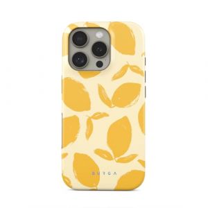 BURGA Coque Tough MagSafe iPhone 16 Pro Max Lemon Tart (Univers Club, neuf)