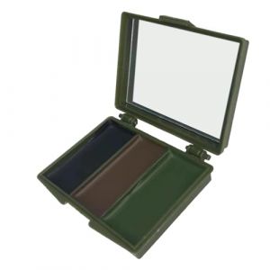 Peinture de camouflage pour le visage, huile de camouflage pour peinture pour le visage - Peinture pour le visage camouflage | Peinture de visage de chasse multicolore avec miroir, peinture de corps d (hidewink, neuf)