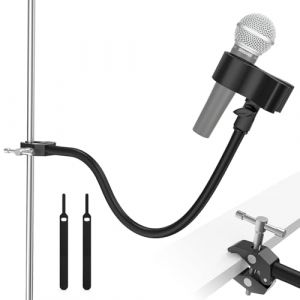 ZealSound Bras de Microphone, Support de Micro Flexible de 48 cm avec Adaptateur 3/8" &agrave; 5/8",Bras de Bureau R&eacute;glable et Compact Compatible avec Blue Snowball,Razer Seiren, Shure SM58, SoloCast et Plus (Aomeirui-EU, neuf)