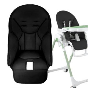 Housse de chaise haute pour bébé, housse de coussin de chaise haute pour bébé, coussin de chaise de salle à manger de bébé, en cuir synthétique, housse de rechange universelle pour Peg Perego, Siesta (YaNyi, neuf)