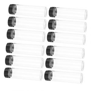 HAPINARY Lot De 12 Flacons En Verre Avec Couvercle Pour Huiles Essentielles (40 Ml) (Gan Gardner, neuf)