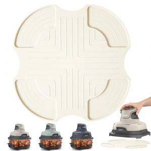 Silicone Tapis Air Fryer pour Ninja CRISPi FN101EU, Accessoires Air Fryer pour Ninja CRISPi, Antid&eacute;rapant Air Fryer Dessous de Plat Protection de comptoir (Hope budding, neuf)