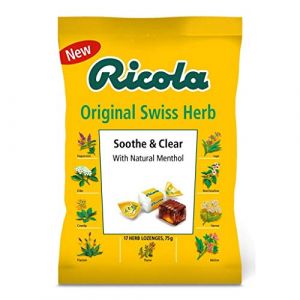 Ricola Soothe& Clear Original Lot de 12 herbes 75 g (ChristopherParker, neuf)