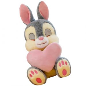 MIFKLMV 30 cm Poupée en Peluche Lapin Panpan, Nounours Mignonne, Jouet d'animaux en Peluche de Dessin Animé, Poupée en Nounours de Dessin Animé, pour Garçons et Filles D (liuyalanxiaodian, neuf)