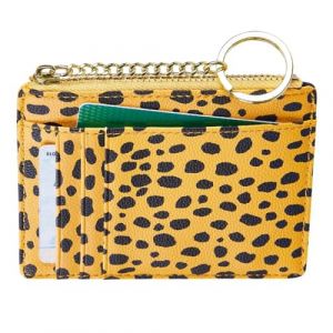 Portefeuille Femme, Petit Porte Monnaie Femme, Femme Cuir Portefeuilles et Porte-Cartes Femme, Porte Carte Bancaire, Minimaliste, avec Fermeture &eacute;clair Poche &agrave; Monnaie, contenir Jusqu&rsquo;&agrave; 8 Cartes (Thuranda O&Uuml;, neuf)