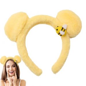 Serre-t&ecirc;te avec oreilles d'ours | Serre-t&ecirc;te pour costume de dessin anim&eacute; | Serre-t&ecirc;te oreilles d'ours mignons | Bandeau animal pour vacances, cosplay, (xiaoxum, neuf)