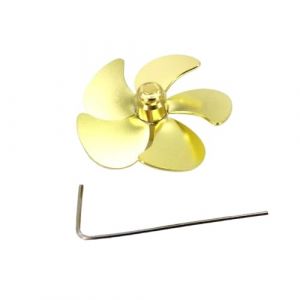 H&eacute;lice De Bateau RC &Agrave; 5 Pales en Cuivre, 30mm M3, for &Eacute;chelle De Bateau RC, Porte-Avion Marin, sous-Marin(1PC Left Hand) (baxywbhwd, neuf)