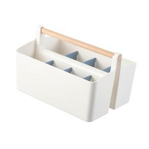 Harilla Support de maquillage de maquillage à distance Organisateur de table basse portable Organisateur de porte-stylo Organisateur de bureau pour les, Bleu (Harilla, neuf)