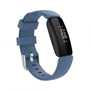 Tyogeephy Compatible avec Silicone Bracelet Remplacement sport Ajustable Souple Bracelets Accessoires pour Femmes Hommes Fitbit Inspire 2 & Fitbit Inspire HR & Fitbit Inspire & Fitbit Ace 2 (Axcellent, neuf)