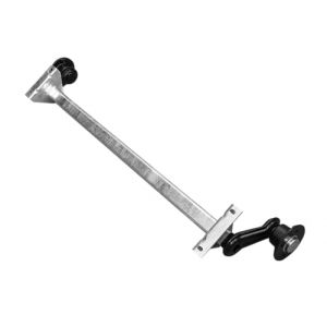 Knott VG7-L Essieu Remorque 750kg - Essieu Non Frein&eacute; R&eacute;sistant &agrave; la Corrosion - Suspension en Caoutchouc - Montage Facile, 1260mm, 1560mm, 4x100 (UNITRAILER, neuf)