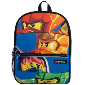 LEGO Sac à dos Sac à dos Ninjago | Sac d’école | Sac à dos pour enfants | Taille unique Bleu (Character FR, neuf)