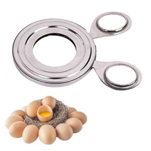 Coupe-oeuf en Acier Inoxydable,Ouvre oeufs,Coupe-Œuf Coque,Oeufs Coupe Coque,Ouvre-oeuf à la Coque,Décapant pour Oeufs Coupe-oeufs,Ciseaux à Oeufs Décapant la Coquille,pour Accessoire de Cuisine (UPPCY, neuf)