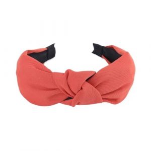 Bandeaux minimalistes nou&eacute;s en tissu serg&eacute; solide pour femmes, pour le shopping, les voyages (marron) (WANGJZNB, neuf)