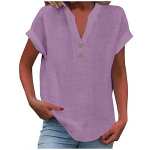 Tshirt, Tunique, Top décolleté Sexy, Tops, Chemisier Blanc Chic, Mesdames à Manches Longues Tshirt, Mesdames Tops, Tshirts pour Les, Chemisier Dentelle, Tuniques en Linge, Crop Top (wumingzhibei, neuf)